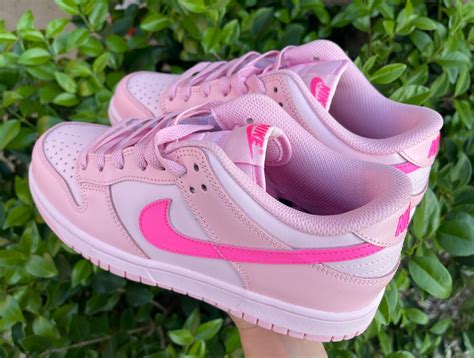 nike dunk low barbie pink